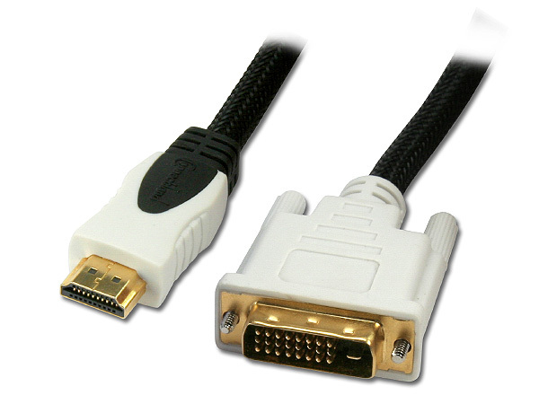 CABLE DVI-D SINGLE MALE HDMI-M 3 M