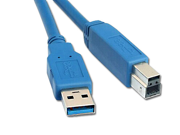 CABLE USB v3 TYPE A MALE TO B MALE 1.8M