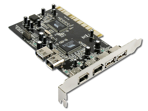 PCI CARD COMBO USB V2.0 + 1394A