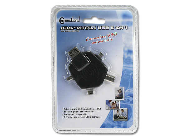 5 IN 1 USB CONNECTION ADAPTER