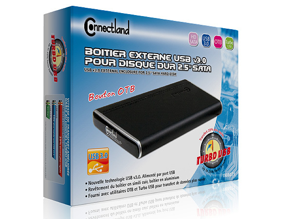 USB v3.0 EXTERNAL ENCLOSURE  FOR 2.5’’ SATA HARD DISK