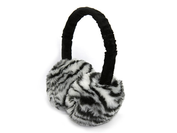 STEREO HEADSET WITH ZEBRA PATTERN