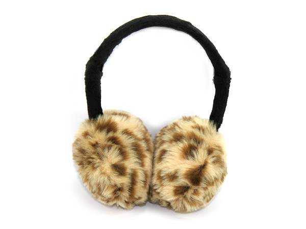 STEREO HEADSET WITH LEOPARD PATTERN