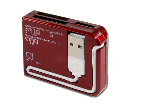 USB v2.0 MEMORY CARD READER
