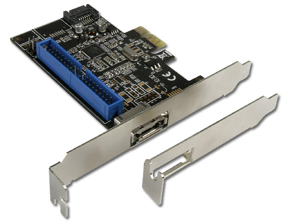 PCI EXPRESS COMBO SATA 6 Gb/s & IDE P-ATA CARD