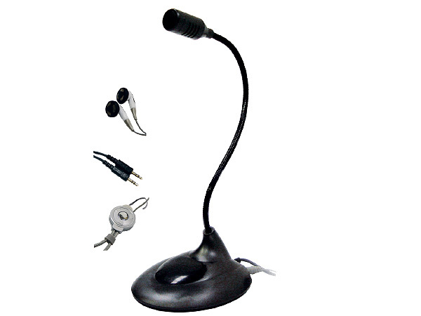 DESKTOP MICROPHONE WITH EARPHONE 