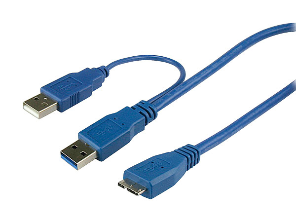 USB A TO USB A+USB MICRO B CABLE