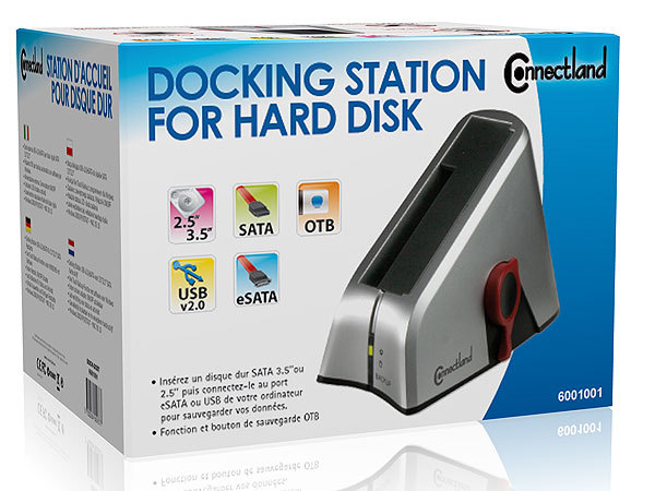 USB v2.0/eSATA DOCKING STATION  FOR 3.5’’/2.5’’ SATA HARD DISK