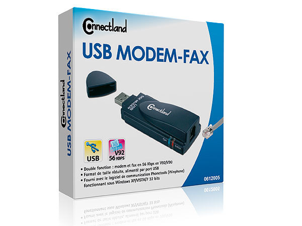 56 KBPS V92 USB MODEM-FAX