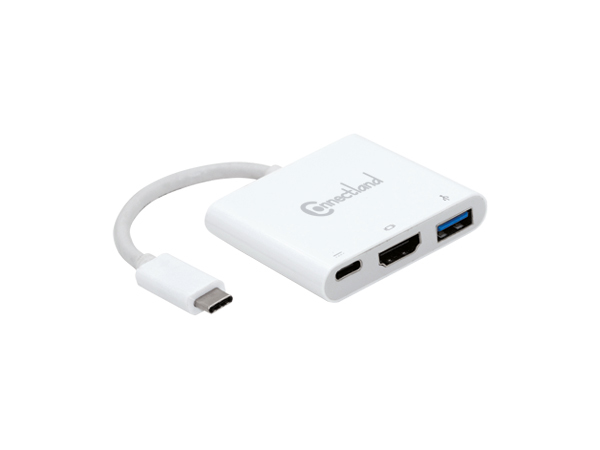 USB TYPE-C ADAPTER TO HDMI, USB v3.0 TYPE-A, USB TYPE-C