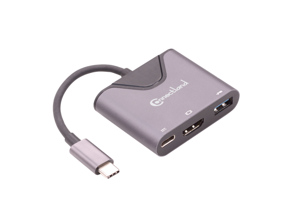 USB TYPE-C ADAPTER TO HDMI, USB v3.0 TYPE-A, USB TYPE-C