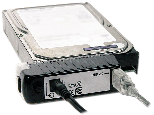 USB v2.0 EXTERNAL ENCLOSURE FOR 3½’’ SATA HARD DISK 
