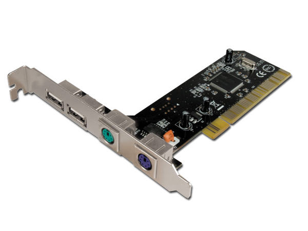 USB V2.0 + DUAL PS2 PCI CARD