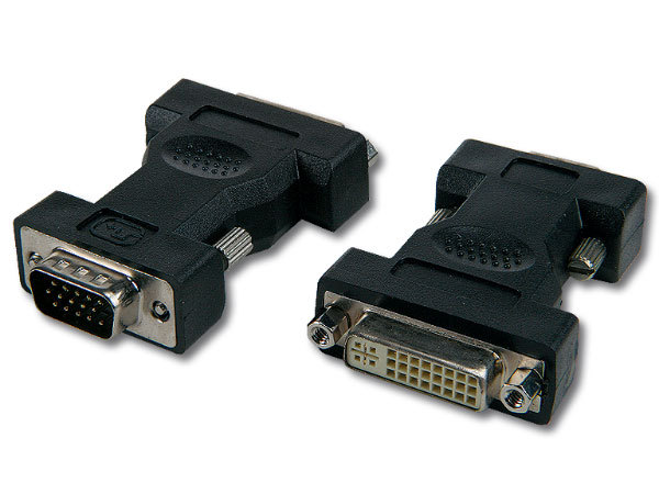 ADAPTER VGA DB15M TO DVI-I 29F