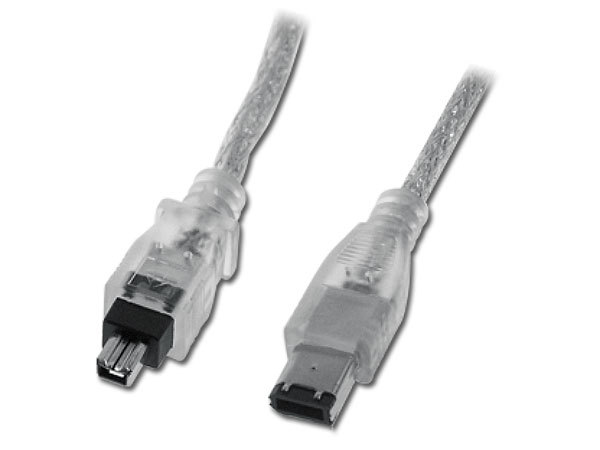 Firewire IEEE 1394A 4 pins - 6 pins cable