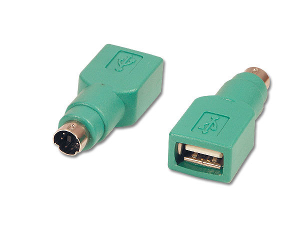UK : Adaptateur USB A/F -> PS/2 M
