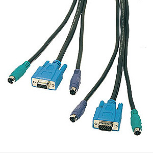 OCTOPUS CABLE TO USE WITH 2-PORT KVM SWITCH