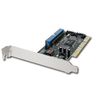 PCI SATA 2P+IDE 1P RAID VIA CARD