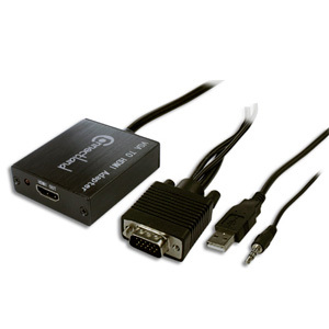 VGA+AUDIO TO HDMI ADAPTER