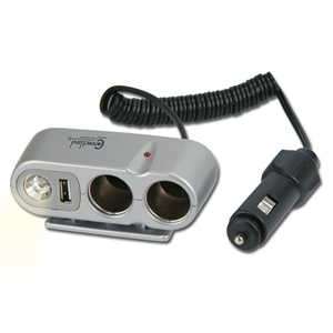 MULTI-SOCKET WITH LIGHT AND USB PORT