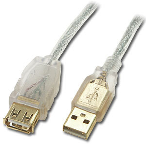EXTENTION USB V2.0 A-M/A-F 0.5M