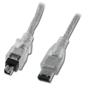 Firewire IEEE 1394A 4 pins - 6 pins cable
